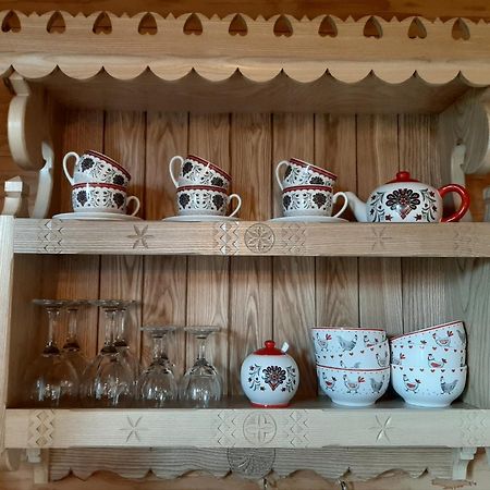 Goralski Domek Z Kominkiem - Highlander Wooden House Murzasichle Esterno foto