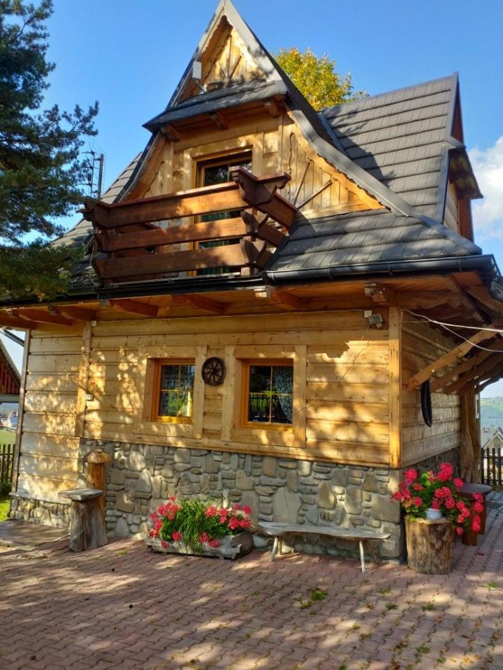 Goralski Domek Z Kominkiem - Highlander Wooden House Murzasichle Esterno foto