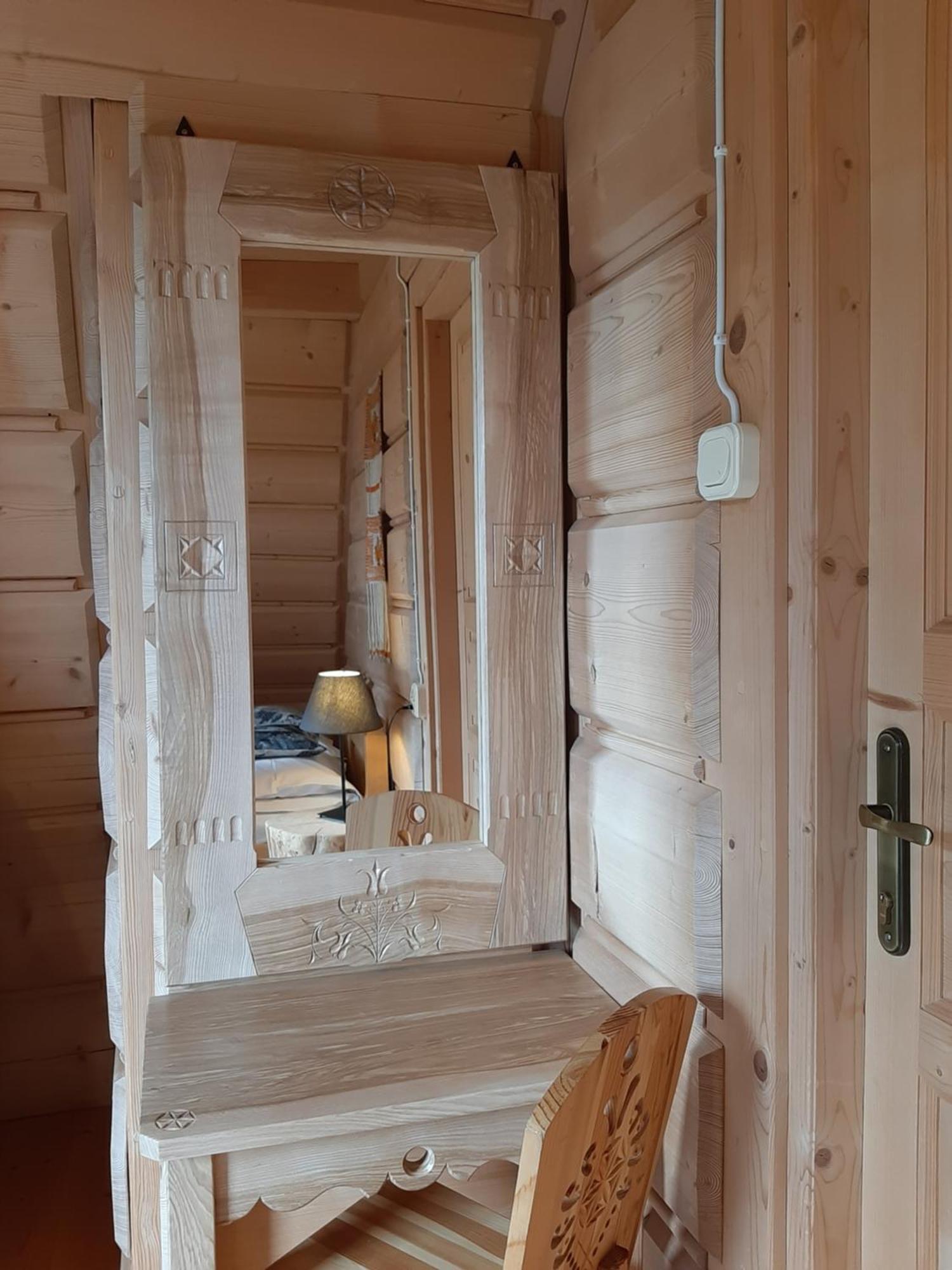 Goralski Domek Z Kominkiem - Highlander Wooden House Murzasichle Esterno foto