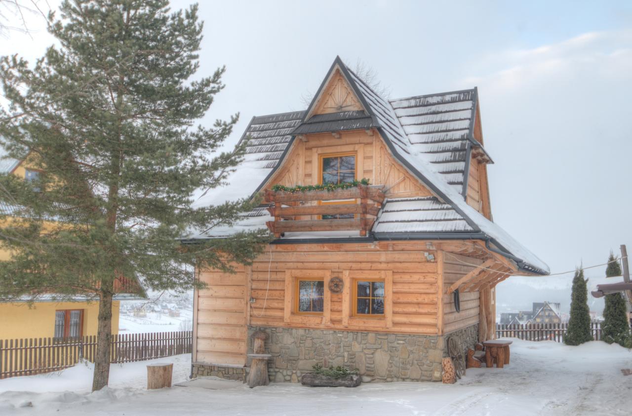 Goralski Domek Z Kominkiem - Highlander Wooden House Murzasichle Esterno foto