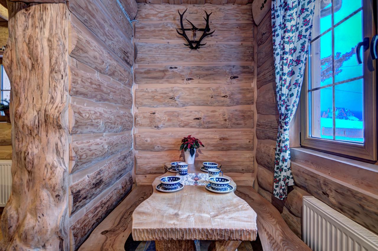 Goralski Domek Z Kominkiem - Highlander Wooden House Murzasichle Esterno foto
