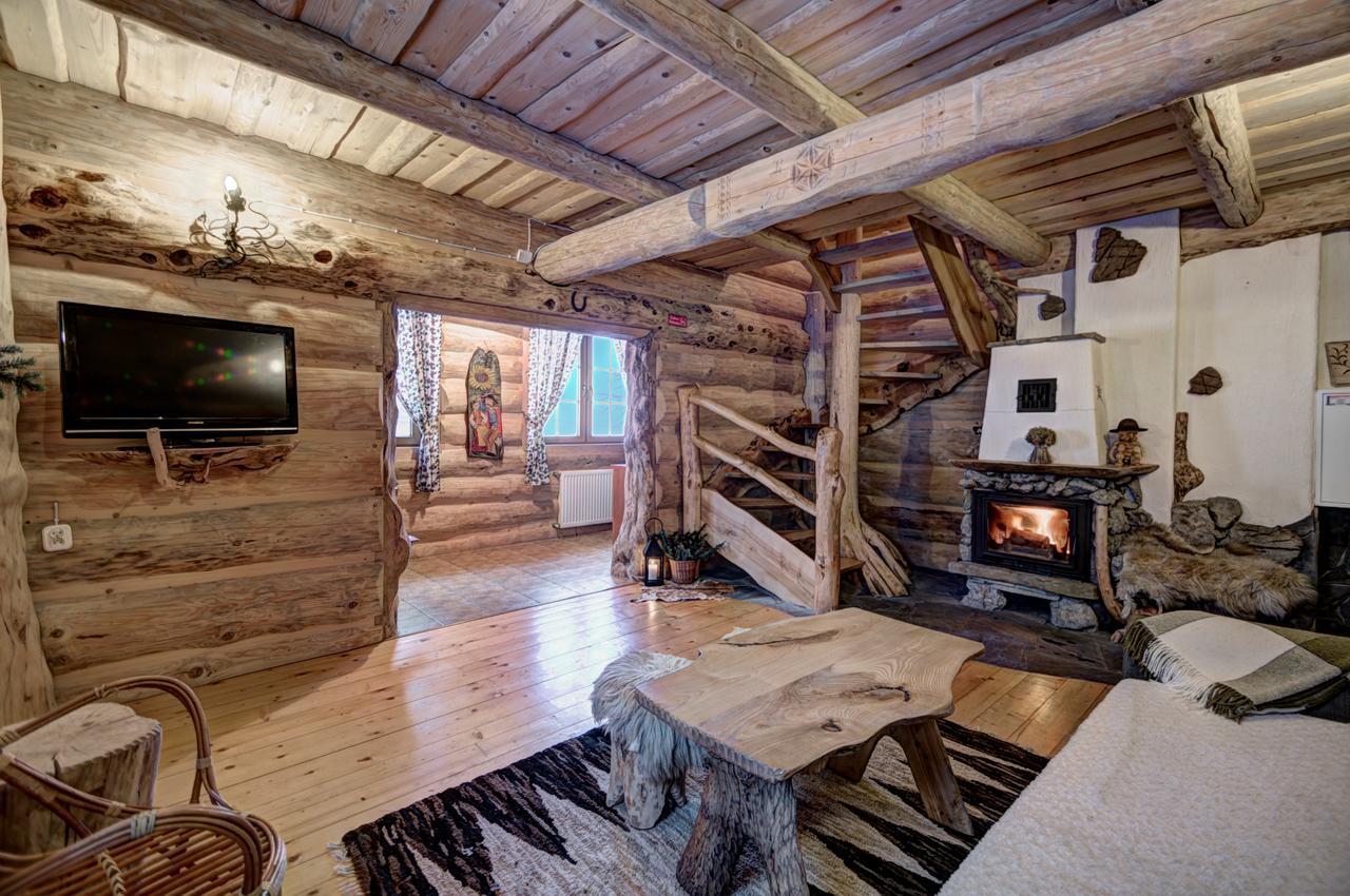 Goralski Domek Z Kominkiem - Highlander Wooden House Murzasichle Esterno foto